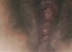 Mature milf with open pussy, very fat, showing with her ass